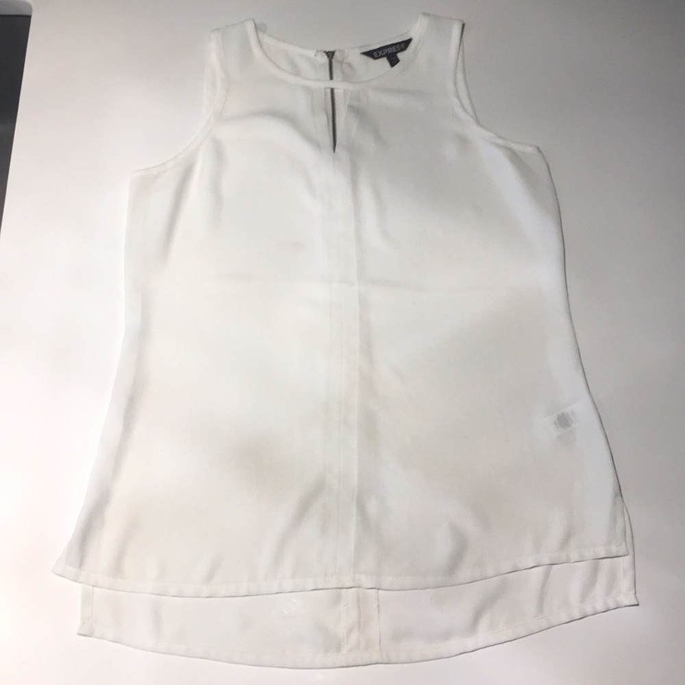 Small white Express Tank